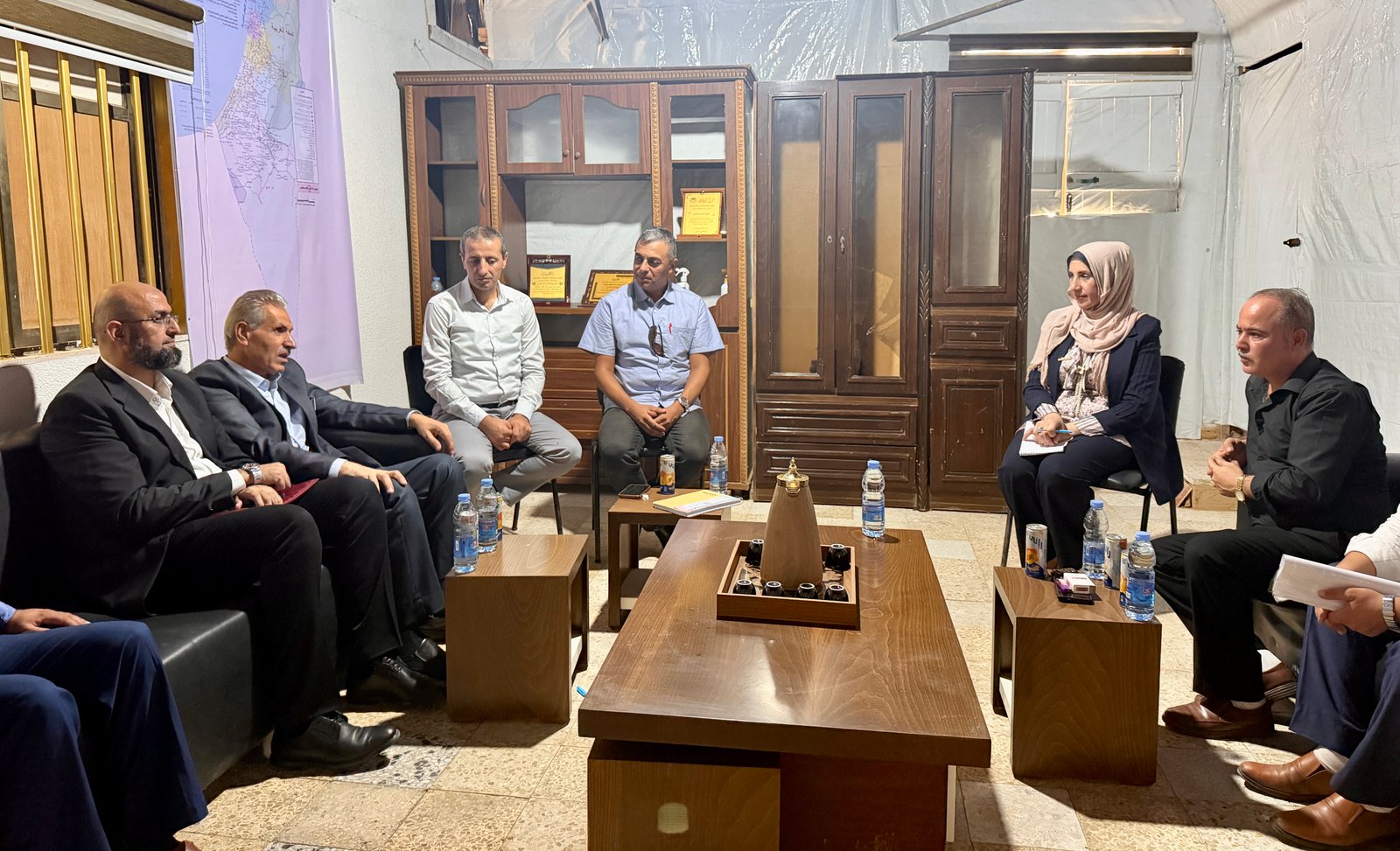 AlFajr Receives Al-Quds Open University Delegation to Explore Joint Cooperation