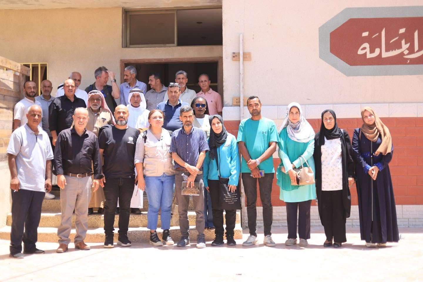 AlFajr Hosts an International Delegation to Discuss the Water Crisis in Khan Younis Governorate