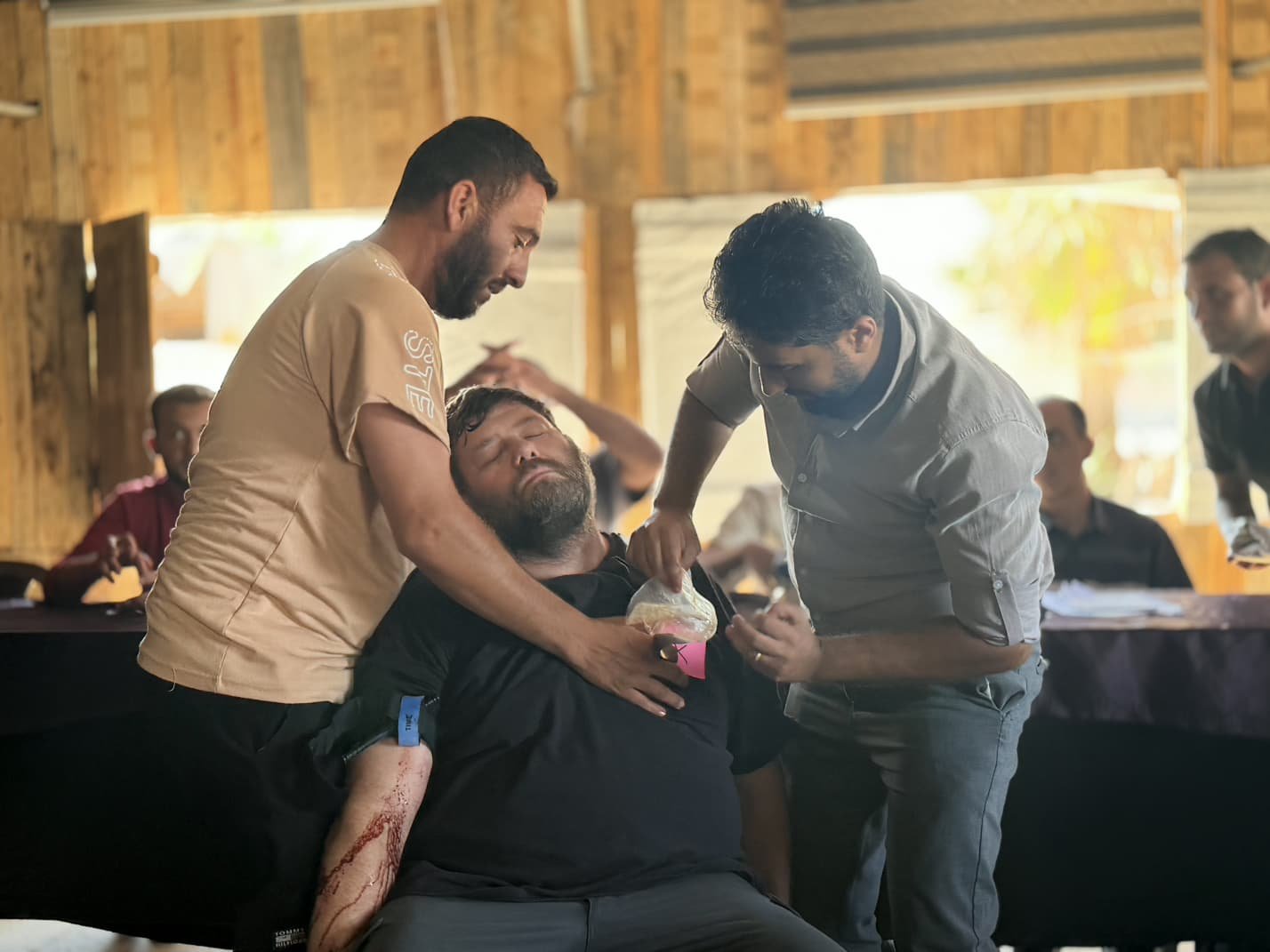 AlFajr Palestinian Youth Association Conducts Specialized First Aid Training in Cooperation with Cadus