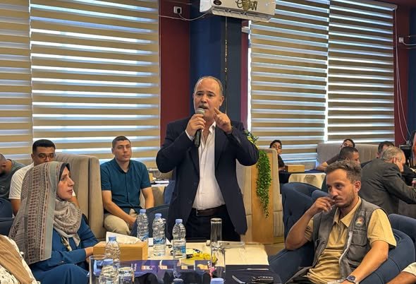 AlFajr Participates in an Introductory Workshop on the Integrated National Damage Assessment System in the Gaza Strip
