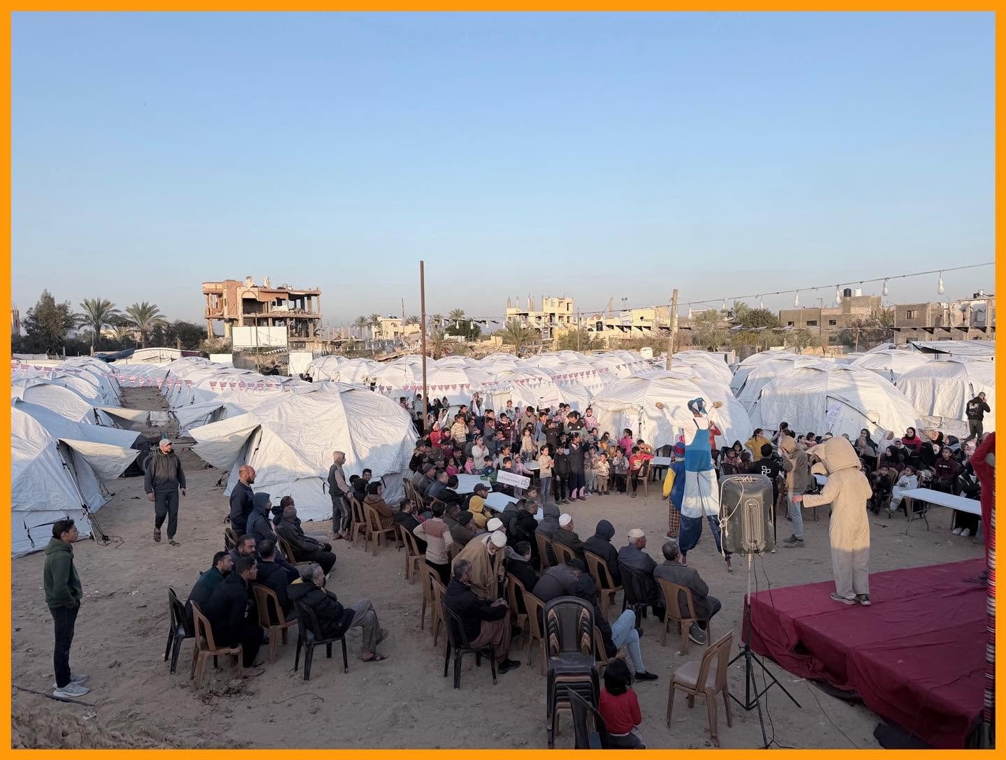 Opening of the “Wefaq” Shelter Centre in Western Al-Qarara to Support Affected Families