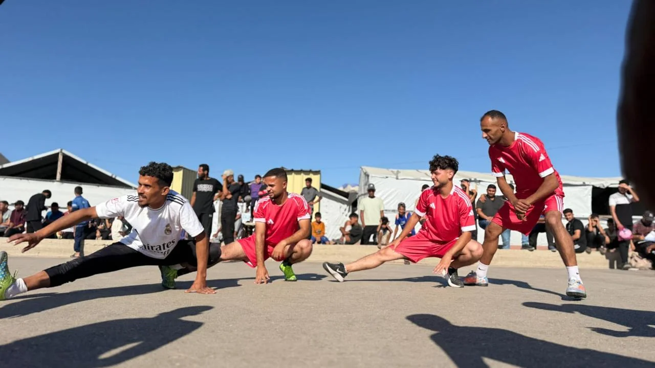 The “Torches of Hope” Football Tournament for Southern Clubs Opens in Mawasi, Rafah